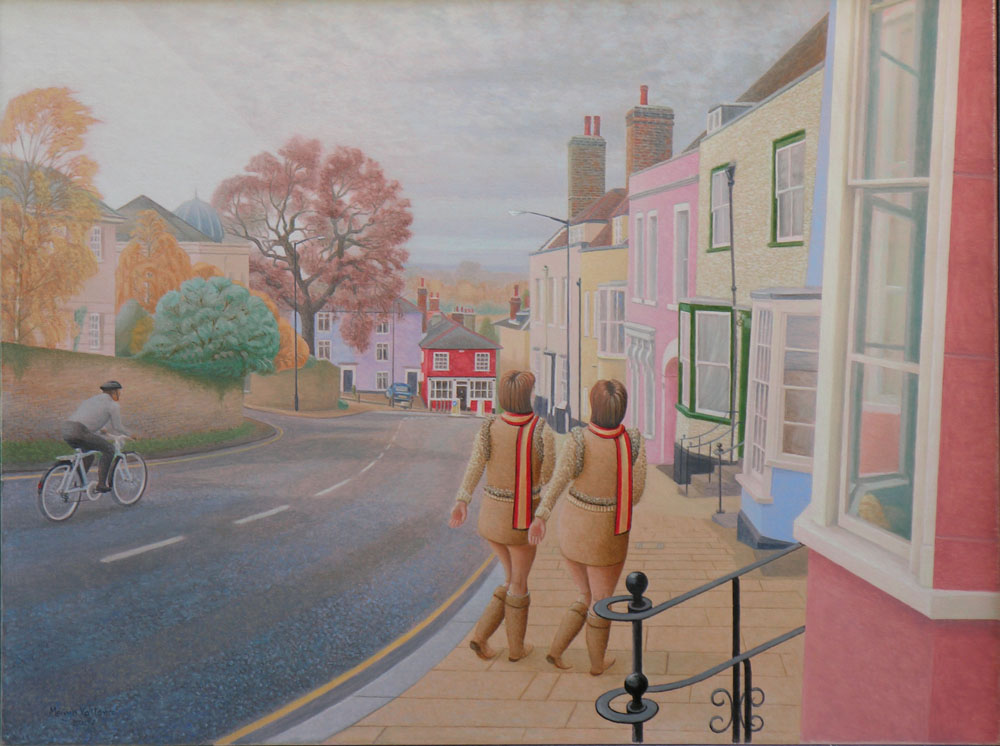 Friends, Market Hill, Maldon – Mervyn Vallance