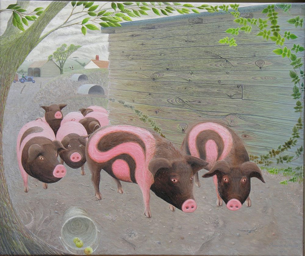 Hunters and Hunted Arabesque – Mervyn Vallance