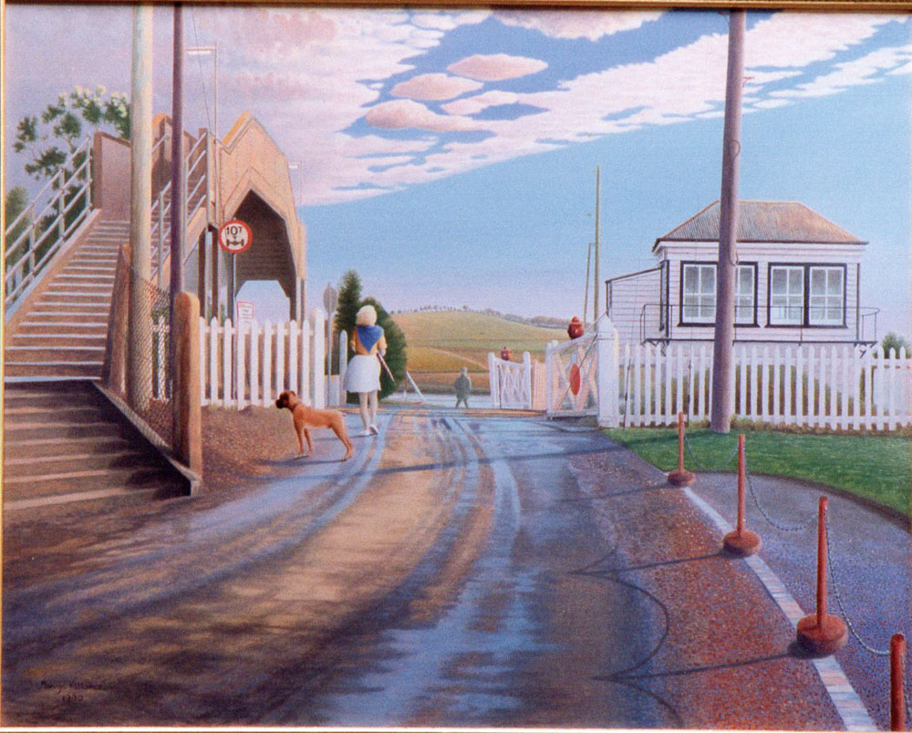 Level Crossing at Cuxton – Mervyn Vallance